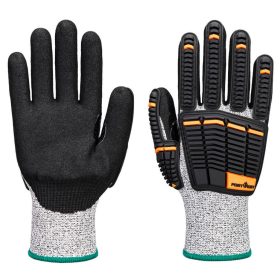Impact C13 nitrilhab kesztyű Grey/Black L