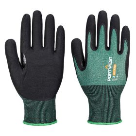 SG Cut B18 Eco nitril kesztyű ( 12 pár) Green/Black L