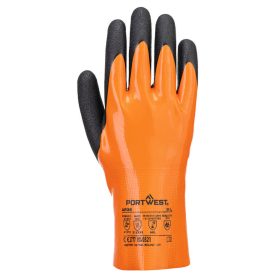 Grip 15 nitril kesztyű Orange/Black M