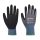 NPR Pro nitril hab mártott kesztyű Black/Grey S