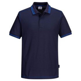 Essential kéttónusú póló ing Navy/Royal XL