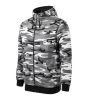 Camo Zipper felső férfi szürke terepszín 3XL