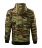 Camo Zipper felső férfi barna terepszín M