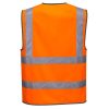 Portwest Hi-Vis cipzáras mellény