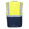 Portwest Hi-Vis kéttónusú MeshAir Executive mellény