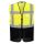 Warsaw vezetői mellény Yellow/Navy 4XL