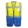 Warsaw vezetői mellény Yellow/Royal 5XL