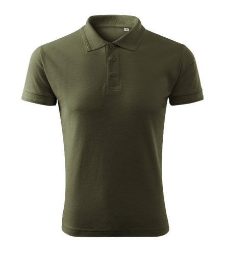 Pique Polo Free galléros póló férfi military L