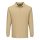 Lángálló antisztatikus hosszú ujjú pólóing Tan 5XL