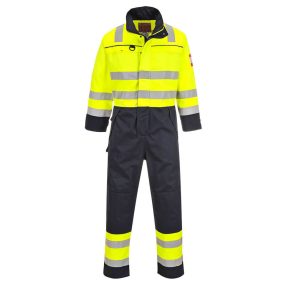 Hi-Vis Multi-Norm overál Yellow/Navy XXXL