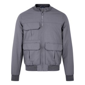 KA3 bomber dzseki Zoom Grey 4XL