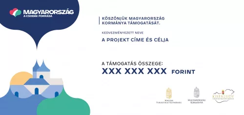 Kisfaludy program tájékoztató tábla A0 méret fekvő v1