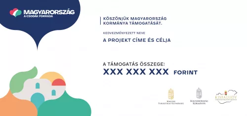 Kisfaludy program tájékoztató tábla A0 méret fekvő v3