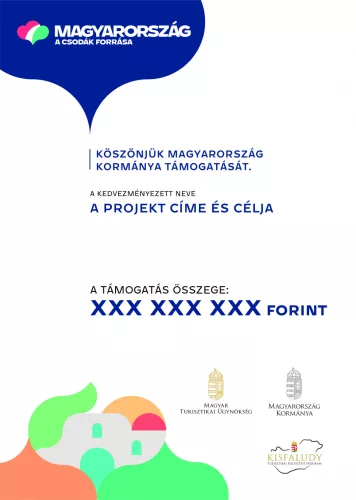 Kisfaludy program tájékoztató tábla A2 méret álló v3