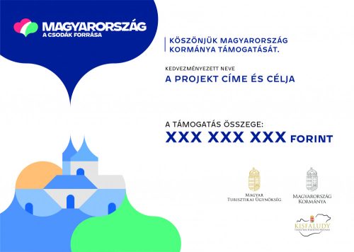 Kisfaludy program tájékoztató tábla A2 méret fekvő v2