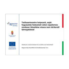   Lakossági Napelemes Projekt - KOMPLEX KTK RRF tájékoztató  tábla