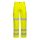 Női jól láthatósági nadrág sárga L