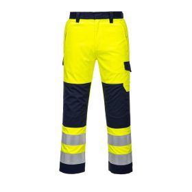 Hi-Vis Modaflame nadrág Yellow/Navy L
