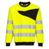 Portwest PW2 Hi-Vis Crewneck Sweatshirt