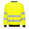 Portwest PW2 Hi-Vis Crewneck Sweatshirt