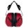 Sisakra szerelhető fültok piros