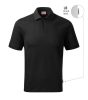 Resist Heavy Polo galléros póló férfi fekete 01 (brand label) S