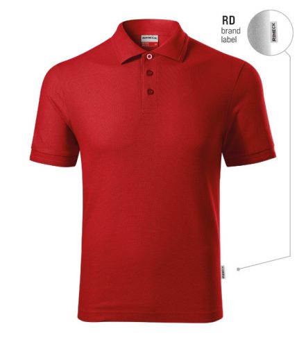 Reserve galléros póló férfi piros 07 (brand label) L