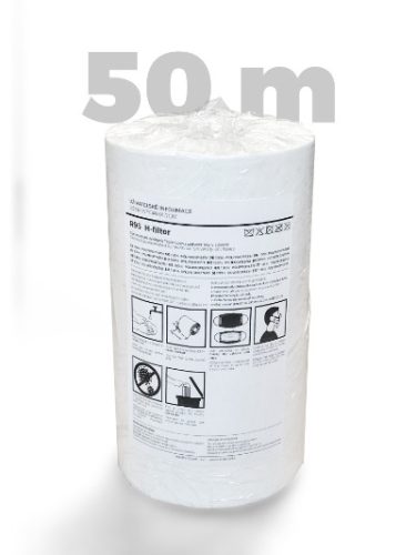 50 m H-filter R95 fehér - hossza 50 m méret
