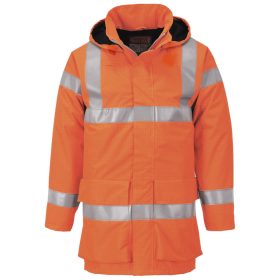 Bizflame Rain Hi-Vis Multi Lite kabát narancs 4XL