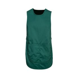 Kötény zsebbel Bottle Green L/XL