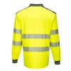 Portwest PW3 Hi-Vis hosszú ujjú pólóing