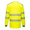 Portwest PW3 Hi-Vis hosszú ujjú póló