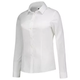 Ing női Fitted Stretch Blouse T24 fehér 34 méret