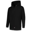 Hooded Sweat Jacket Washable 60°C felső unisex fekete 2XL