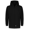 Hooded Sweat Jacket Washable 60°C felső unisex fekete 2XL