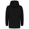 Hooded Sweat Jacket Washable 60°C felső unisex fekete 2XL