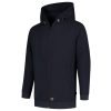 Hooded Sweat Jacket Washable 60°C felső unisex tengerészkék 3XL