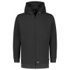 Hooded Sweat Jacket Washable 60°C felső unisex sötétszürke M