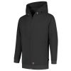 Hooded Sweat Jacket Washable 60°C felső unisex sötétszürke L