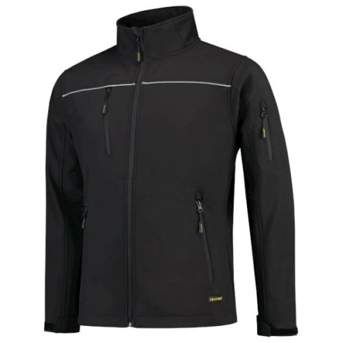 Luxury Softshell softshell kabát unisex fekete XL