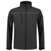 Luxury Softshell softshell kabát unisex sötétszürke S