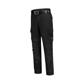   Munkanadrág unisex Work Pants Twill Cordura Stretch T62 fekete 44 méret