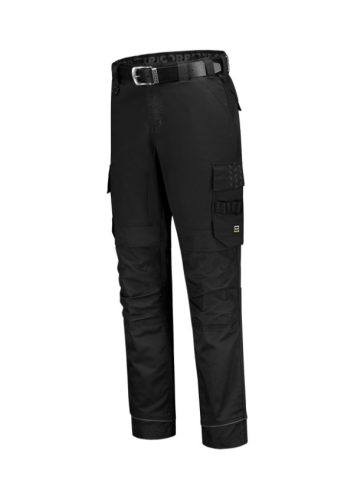 Work Pants Twill Cordura Stretch munkanadrág unisex fekete 45