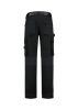 Munkanadrág unisex Work Pants Twill Cordura Stretch T62 fekete 53 méret