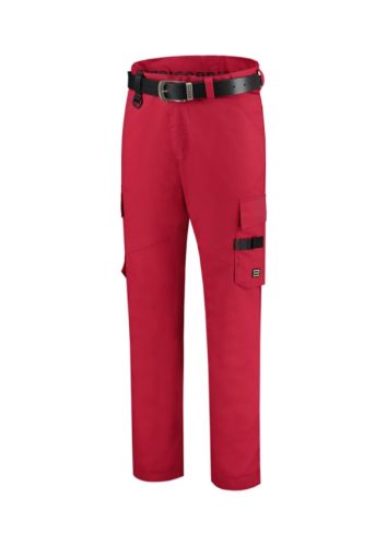 Work Pants Twill munkanadrág unisex piros 44