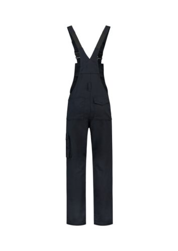 Kantáros munkanadrág unisex Dungaree Overall Industrial T66 tengerészkék S méret