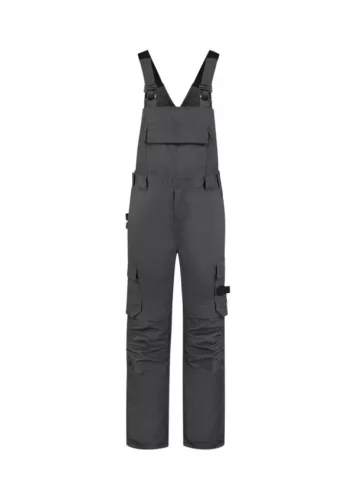 Kantáros munkanadrág unisex Bib & Brace Twill Cordura T67 sötétszürke 52 méret