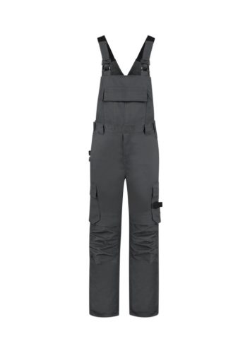 Kantáros munkanadrág unisex Bib & Brace Twill Cordura T67 sötétszürke 62 méret