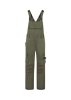 Kantáros munkanadrág unisex Bib & Brace Twill Cordura T67 army 44 méret
