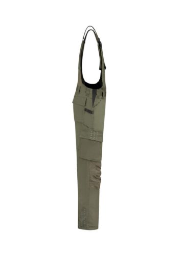 Kantáros munkanadrág unisex Bib & Brace Twill Cordura T67 army 46 méret